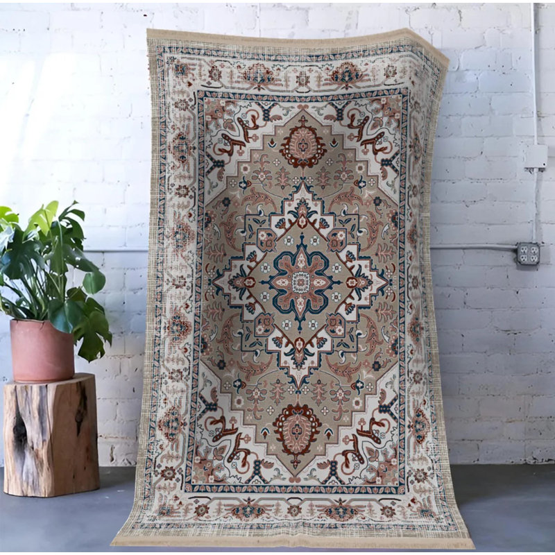 Tapis intérieur / extérieur Roylynn, Tapis de couloir 4 pi x 9 pi 11 po