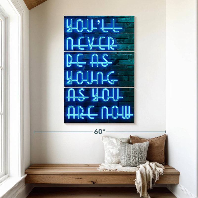 Tergel You'll Never Be, 50" H x 32" W