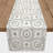Dawsonville Rectangle Geometric Polyester Table Runner-315500022-315544397