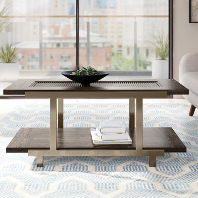 Cortlandt Glass Top Coffee Table
