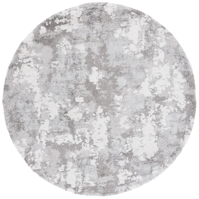 Century 300 Performance Abstract Rug, Round 6'7"