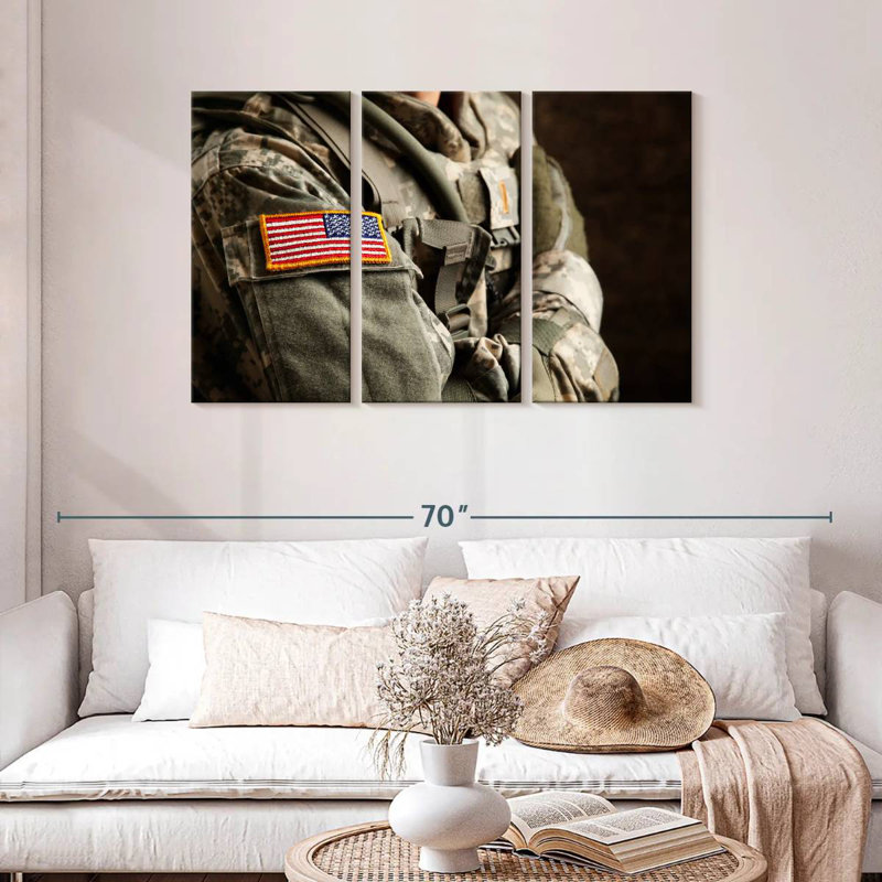 Mait Military Soldier Uniform, 28" H x 45" W