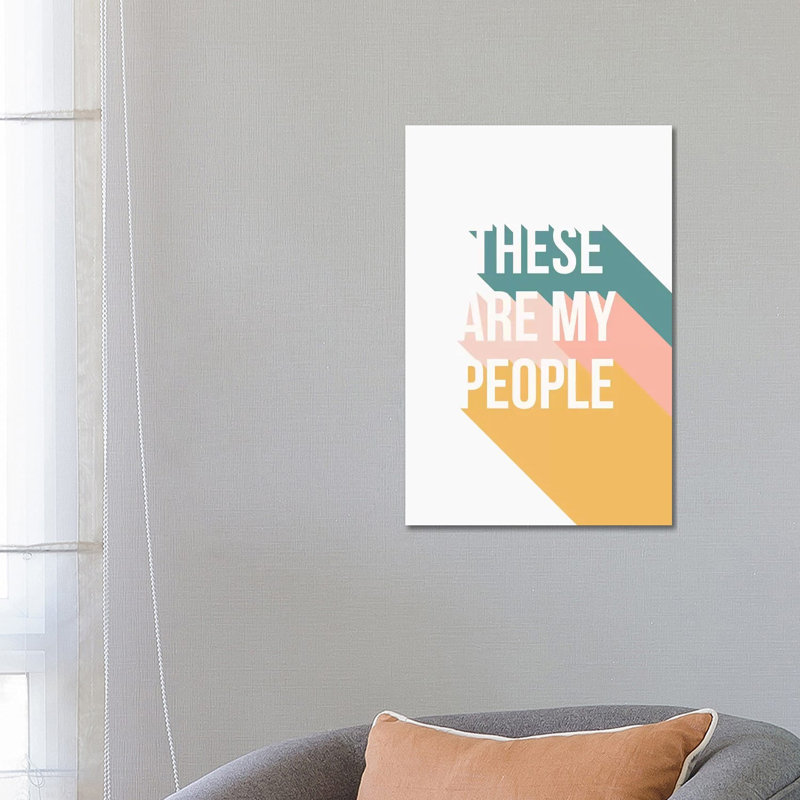 My People - Wrapped Canvas Print, 66.04 cm H x 45.72 cm W