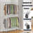 35.5'' Carbon Steel Rolling Clothing Rack