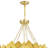 10 - Light Dimmable Tiered Chandelier