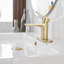Robinet de salle de bains monotrou avec ensemble de drainage-87196525