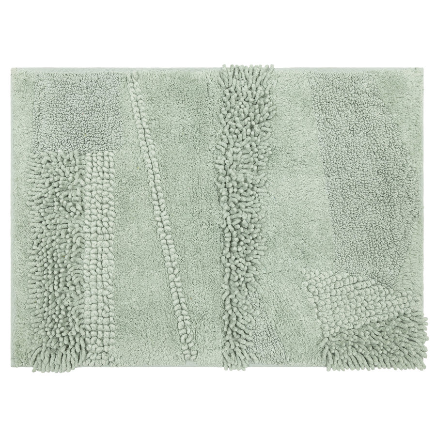 Laverne Solid Cotton Bath Rug