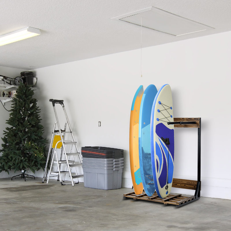 Freestanding Surfboard Storage Rack