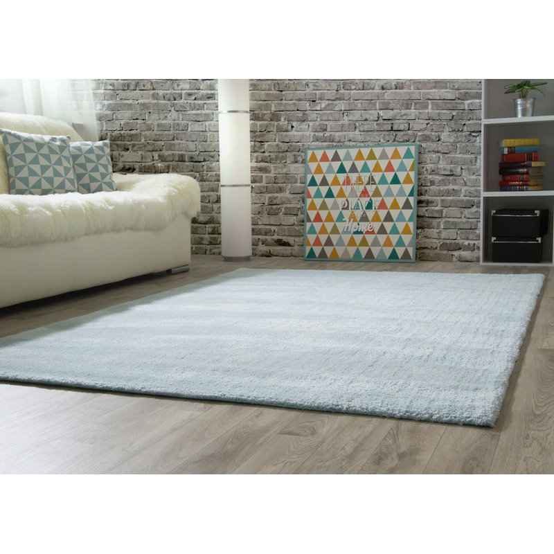 Wimbled Solid Colour Area Rug, Rectangular 60 x 120 cm