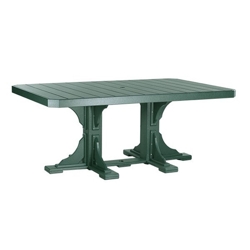 Table rectangulaire Chaumont, Vert, H 30,25 po x l 48 po x P 42 po