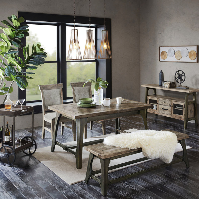 Chaise sans accoudoirs de salle à manger