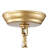 Onstott Glossy Bronze 6-light Two-tier Crystal Bar Round Chandelier