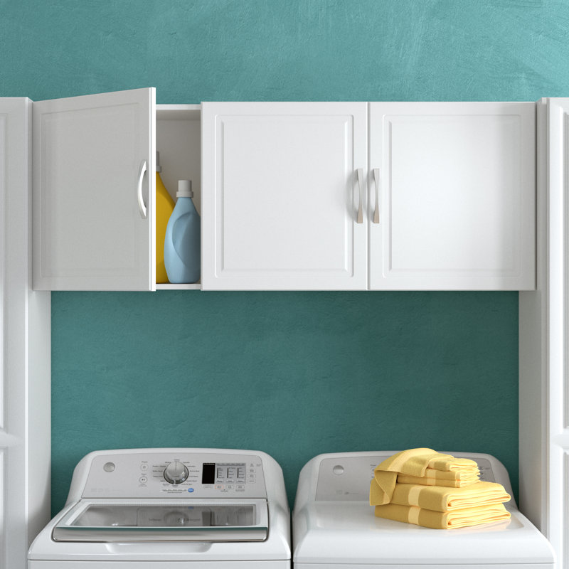 Scholl 54" Wall Cabinet, White