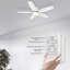 Ventilateur de plafond encastré avec lumière Mintun-291423000