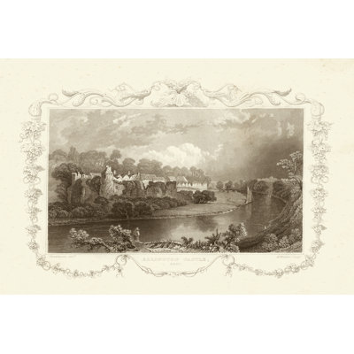 Views Of England VI by Tombleson - Wrapped Canvas Art Prints