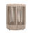 Wood Side Table With Rope For Balcony And Garden - Rustic Look, 175lbs Support, Easy To Clean Patio Functional , 10.6lb Weight, Simple Setup-937932896