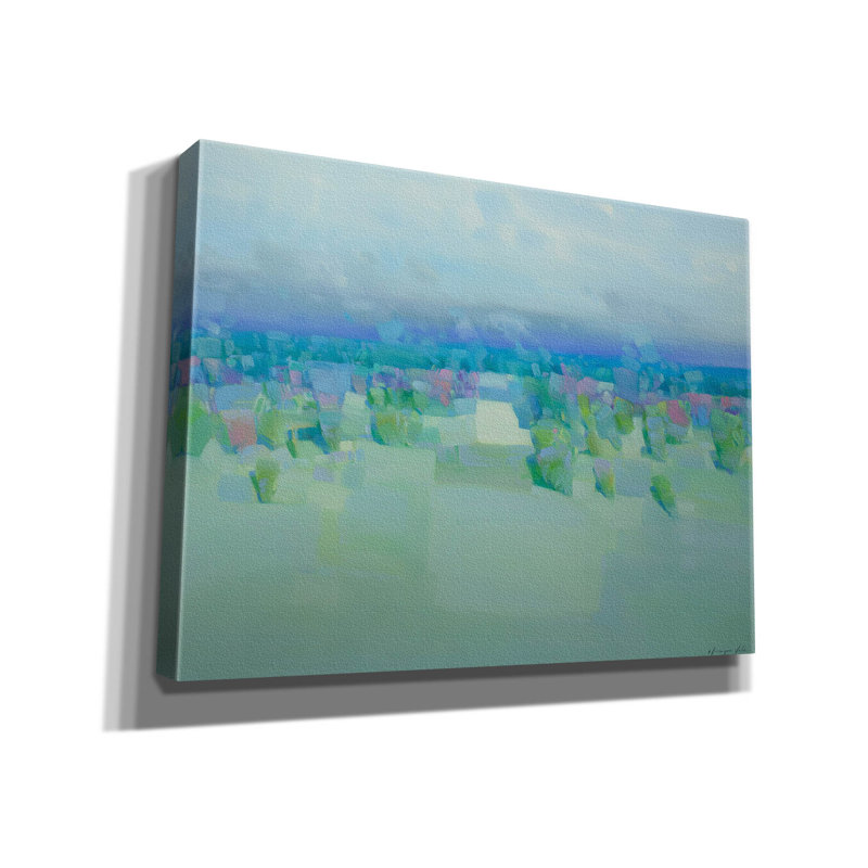«Summer Valley 2» par Vahe Yeremyan, art mural sur toile, H 12 po x l 16 po x P 0,75 po