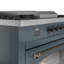 ILVE Nostalgie II 60 Dual Fuel Range, 5 Burners, Griddle, Frenchtop -1514149221-1514149038