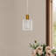 1 - Light Natural Chandelier Pendant