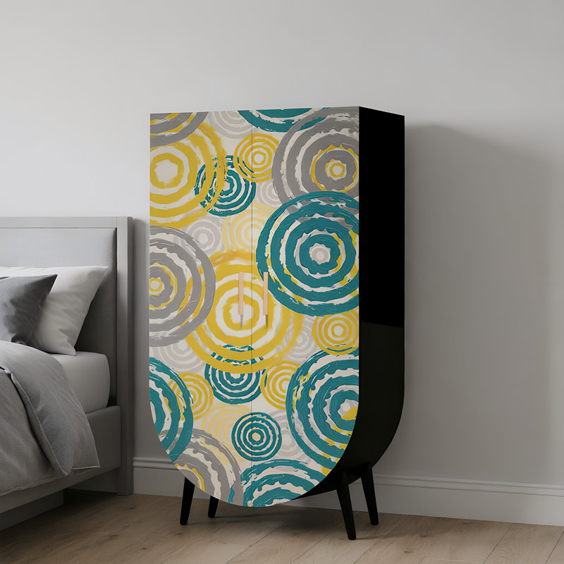 Household independent retro style wardrobe