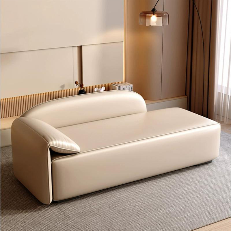 Banc avec revêtement, Beige