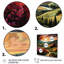 «Vineyard Sunset Rows Of Ruby Landscape I», reproduction sur toile-496374803-496374804