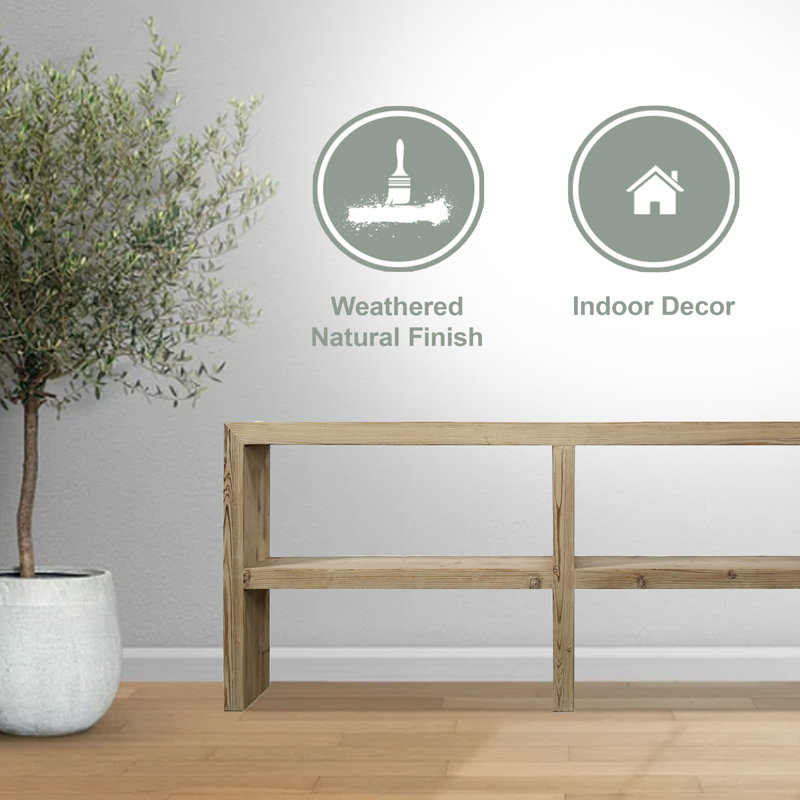 19.3'' W Solid Wood Console Table