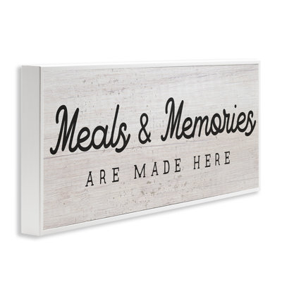 «Mails & Memories Kitchen», art de la giclée blanche encadrée par Daphne Polselli