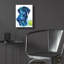 Art mural en verre Latitude Run «Ball Is Life Black Lab Puppy» par Lindsay Kivi-441234024