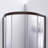 Prime 33" W x 33" D x 76.75" H Frameless Round Sliding Shower Enclosure with Base Included-59149258