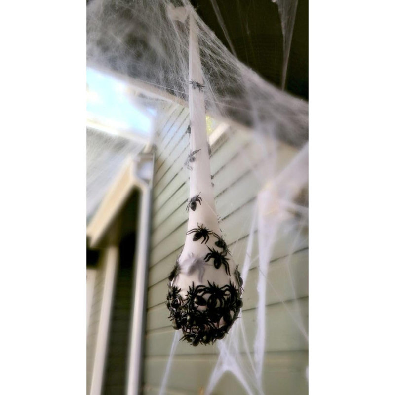 70 décorations d'araignées d'Halloween 70 pièces, 4 tailles, araignées en plastique 3D, décorations d'Halloween pour la maison, décorations pour la maison