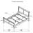Daleyza 47-inch Queen Sleigh Panel Bed White-39587993-15377657