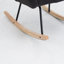 Chaise berçante avec dossier haut Yisroel-43518345