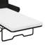 Causeuse-lit escamotable de 57,9 po avec matelas en mousse à mémoire de forme et 2 ports USB pour le salon-115733493