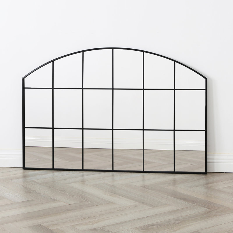 Naquasia Metal Arch Wall Mirror