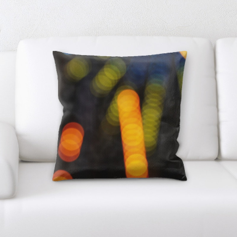 Microsuede Throw Pillow