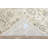 8'10''x11'11'' Hand Knotted Wool Ivory Oushak Transitional Rug