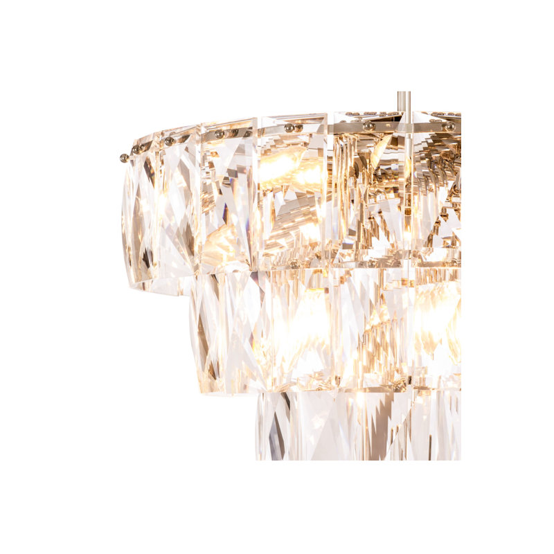 Lustre 14 lumières Amazone S, Transparent