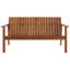 Banc de patio en polyester