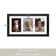 Hokku Designs Adika Black Wood Picture Frame Set | Wayfair