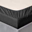 200 Thread Count Microfibre Stripe Fitted Sheet 40cm-80978009-80978005