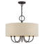 Lustre suspendu 5 lumières Ashani