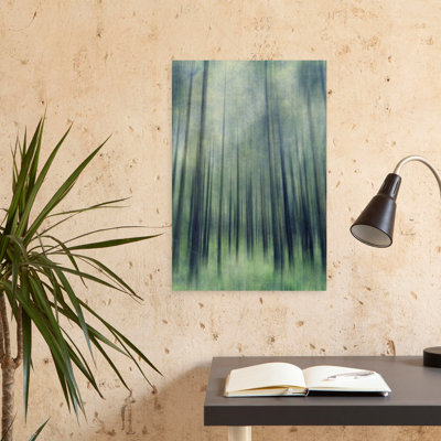 Contemporary Art Dreamy Modern Abstract Forest Landscape Wall Art