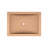 Cabrillo NativeStone Concrete Rectangular Undermount Bathroom Sink-113450273