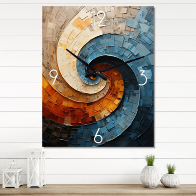 Innarah - Horloge murale moderne abstraite