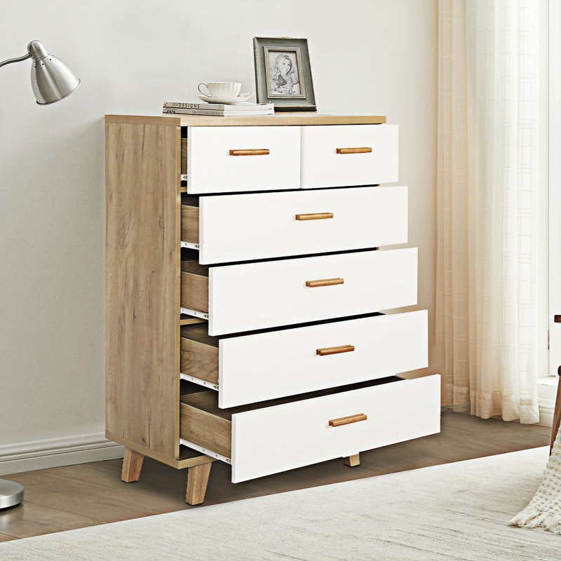 Buffet commode 6 tiroirs
