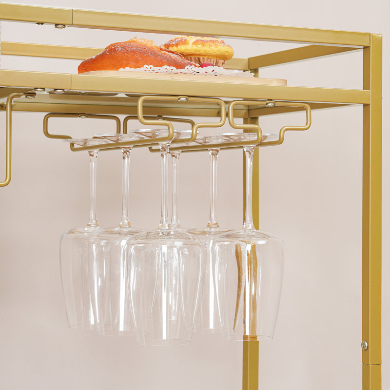 Ahlea Metal Kitchen Cart
