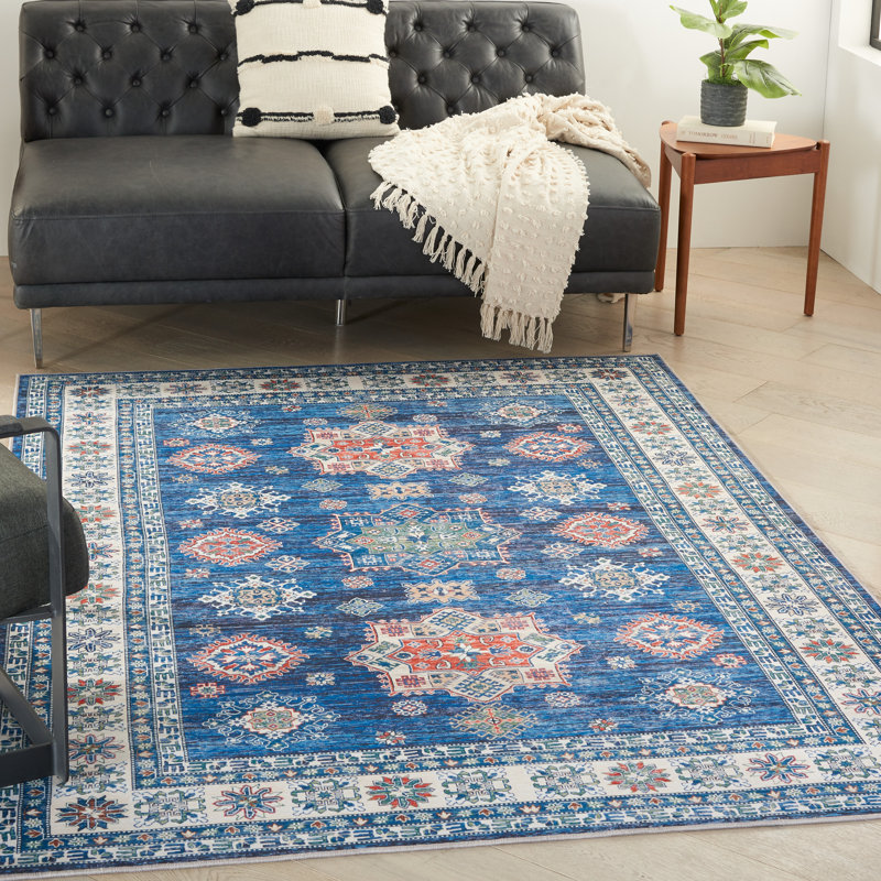 Oriental Indoor Rug, Rectangle 7'10" x 9'10"