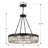 Tyahna 10 - Light Dimmable Drum Chandelier