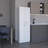 Patsie Tall Freestanding Kitchen Pantry with Four Doors and Five Inside Shelves-785181027